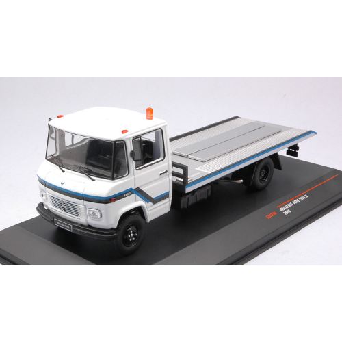 MERCEDES L 608 D TOWING AUTOMOBILE 1980 WHITE 1:43 Ixo Model Camion Modellino