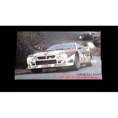 LANCIA 037 RALLY N.5 WINNER TOUR D.CORSE 1984 M.ALEN-I.KIVIMAKI KIT 1:24 Hasegawa Kit Auto Modellino
