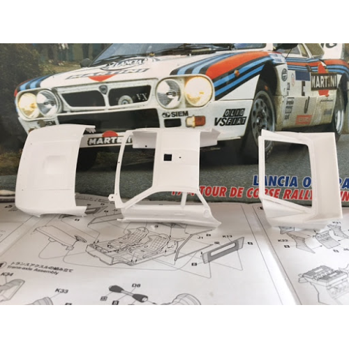 LANCIA 037 RALLY N.5 WINNER TOUR D.CORSE 1984 M.ALEN-I.KIVIMAKI KIT 1:24 Hasegawa Kit Auto Modellino