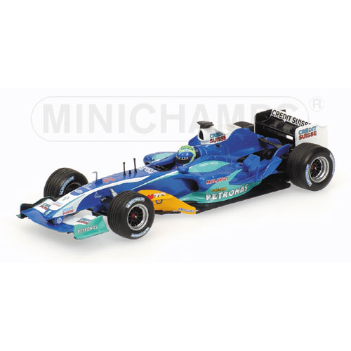 SAUBER PETRONAS C24 N.12 2005 F.MASSA 1:43 Minichamps Formula 1 Modellino
