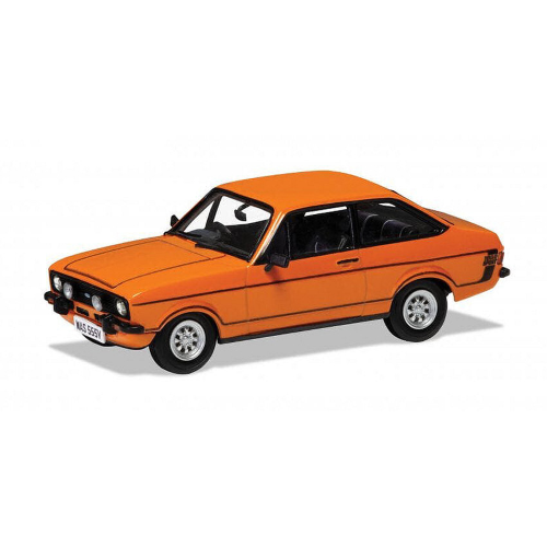 FORD ESCORT MK2 1600 SPORT ENGLAND 1979 ORANGE 1:43 Vanguards Auto Stradali Modellino