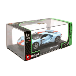 FORD USA GT N.9 2019 HERITAGE GULF COULORS 1:32 Burago Auto Stradali Modellino