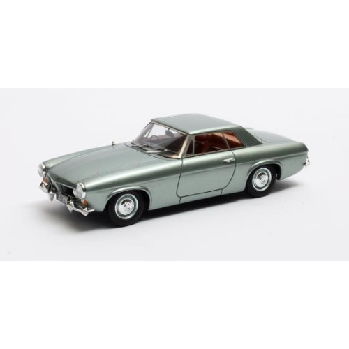 JENSEN P66 PROTOTYPE 1964 METALLIC LIGHT GREEN 1:43 Matrix Scale Models Auto Stradali Modellino