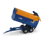 RIMORCHIO PER TRINCIATI KANE 16 TONNE SILAGE TRAILER 1:32 Britains Mezzi Agricoli e Accessori Modellino