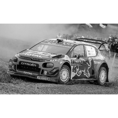 CITROEN C3 WRC N.1 FINLAND RALLY 2019 OGIER-INGRASSIA 1:43 Ixo Model Auto Rally Modellino