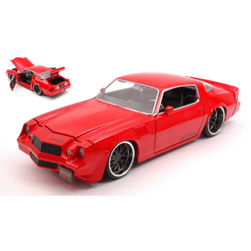 CHEVY CAMARO Z28 1979 RED 1:24 Jada Toys Tuning Modellino