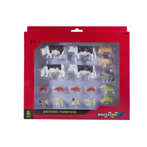 BESTIAME MIXED ANIMAL VALUE PACK FARMYARD 1:32 Britains Mezzi Agricoli e Accessori Modellino