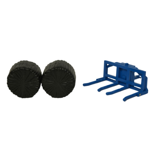 FORCA DOPPIA DOUBLE BALE LIFTER 1:32 Britains Mezzi Agricoli e Accessori Modellino