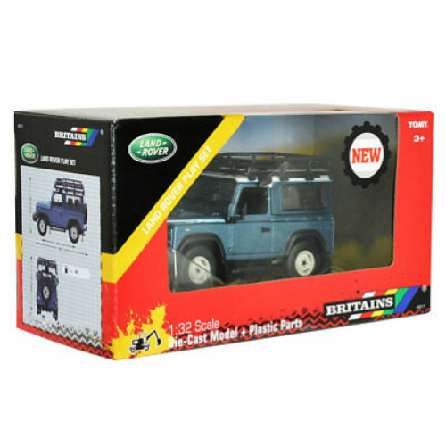 LAND ROVER PLAYSET 1:32 Britains Mezzi Agricoli e Accessori Modellino
