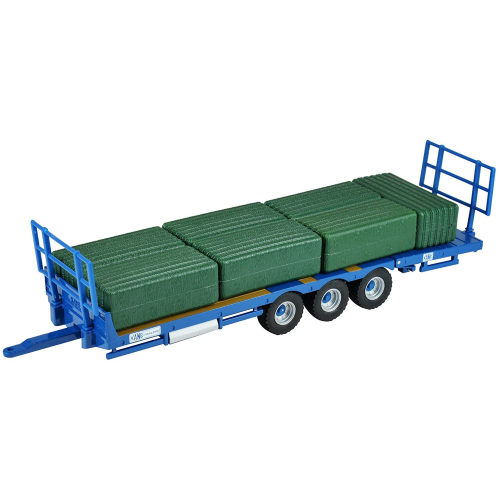 RIMORCHIO KANE BALE TRAILER PLAY SET 1:32 Britains Mezzi Agricoli e Accessori Modellino