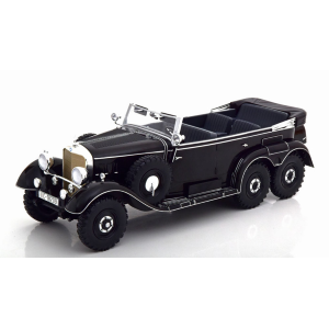 MERCEDES G4 (W31) CONVERTIBLE 1938 BLACK 1:18 ModelCarGroup Auto d'Epoca Modellino