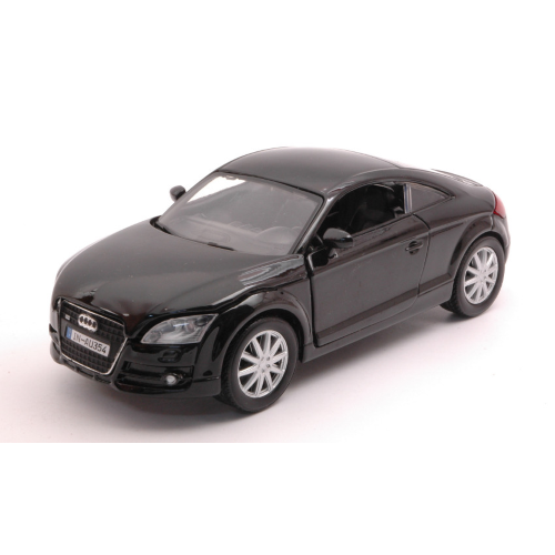 AUDI TT COUPE 2007 BLACK 1:24 MotorMax Auto Stradali Modellino