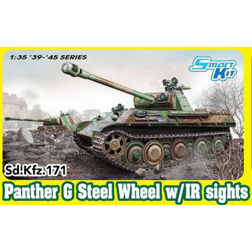 PANTHER AUSF.G LATE PRODUCTION KIT 1:35 Dragon Kit Mezzi Militari Modellino