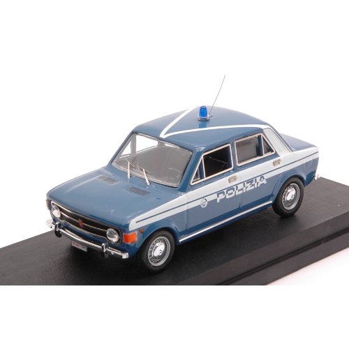 FIAT 128 4 PORTE POLIZIA STRADALE 1970 1:43 Rio Forze dell'Ordine Modellino