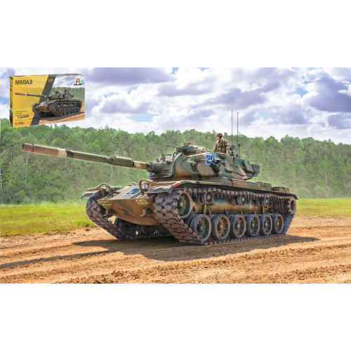 M60A-3 KIT 1:35 Italeri Kit Mezzi Militari Modellino