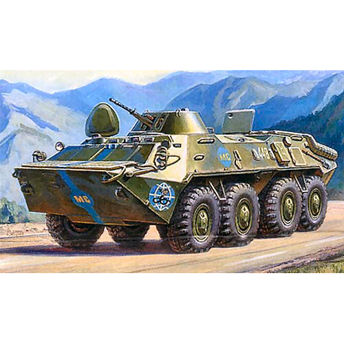 BTR 70 RUSSIAN PERSONNEL CARRIER KIT 1:35 Zvezda Kit Mezzi Militari Modellino