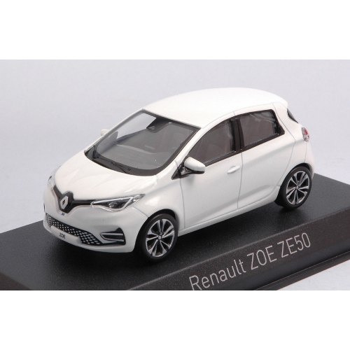 RENAULT ZOE ZE50 2020 PEARL WHITE 1:43 Norev Auto Stradali Modellino