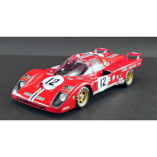 FERRARI 512 M N.12 3rd LE MANS 1971 S.POSEY-T.ADAMOVICZ (Limited 996) 1:18 GMP Auto Competizione Modellino