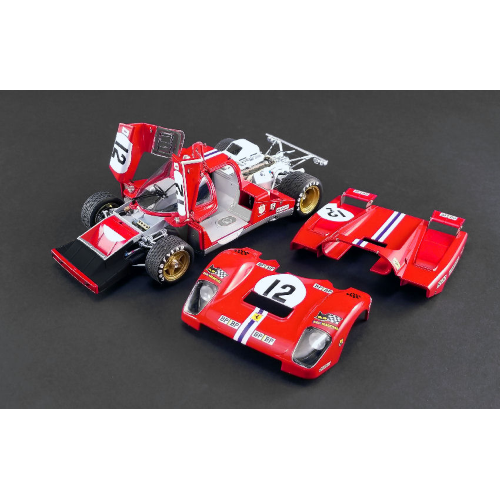 FERRARI 512 M N.12 3rd LE MANS 1971 S.POSEY-T.ADAMOVICZ (Limited 996) 1:18 GMP Auto Competizione Modellino