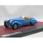BUGATTI TYPE 57 TT TOURER TERESE BY BERTELLI 1935 BLUE 1:43 Matrix Scale Models Auto d'Epoca Modellino