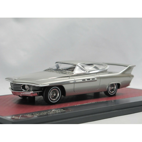 CHRYSLER TURBOFLITE EXPERIMENTAL 1961 SILVER 1:43 Matrix Scale Models Auto d'Epoca Modellino
