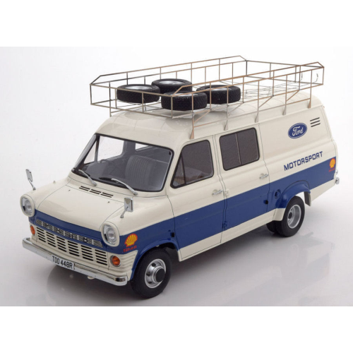 FORD TRANSIT MKI 1977 FORD MOTOR SPORT 1:18 Premium Classixx Veicoli Commerciali Modellino