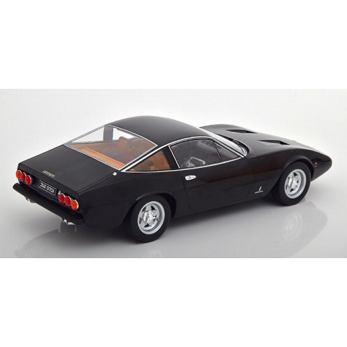 FERRARI 365 GTC 4 1971 BLACK 1:18 KK Scale Auto Stradali Modellino
