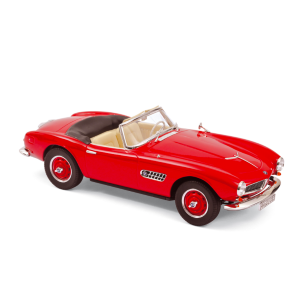 BMW 507 CABRIOLET 1956 RED 1:18 Norev Auto Stradali Modellino