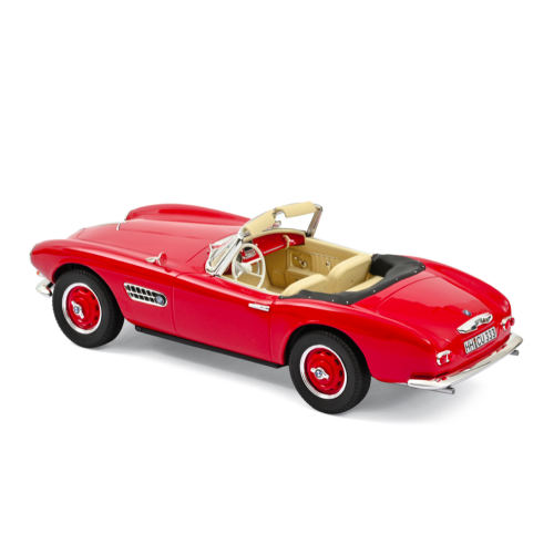 BMW 507 CABRIOLET 1956 RED 1:18 Norev Auto Stradali Modellino