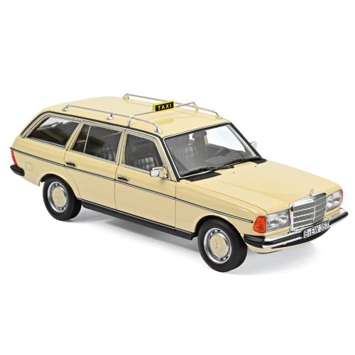 MERCEDES 200 T 1982 TAXI 1:18 Norev Taxi Modellino