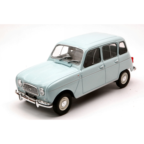 RENAULT 4L 1965 LIGHT BLUE 1:24 Whitebox Auto Stradali Modellino