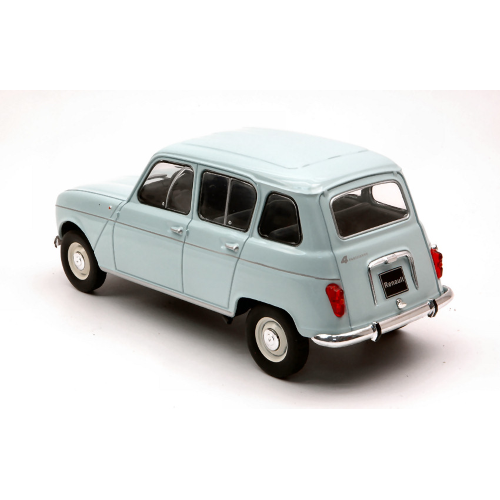 RENAULT 4L 1965 LIGHT BLUE 1:24 Whitebox Auto Stradali Modellino