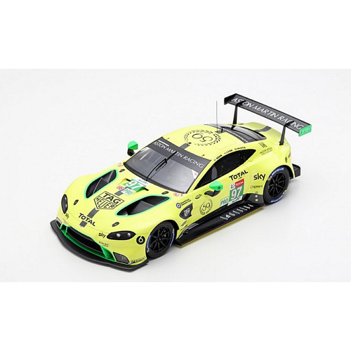 ASTON MARTIN VANTAGE N.97 44th LE MANS 2019 MARTIN-LYNN-ADAM 1:18 Spark Model Auto Competizione Modellino