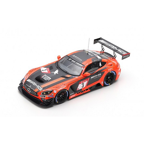 MERCEDES GT3 N.3 2nd 24 H NURBURGRING 2019 BUHK-HAUPT-JAGER-STOLZ 1:18 Spark Model Auto Competizione Modellino