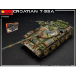 CROATIAN T-55A KIT 1:35 Miniart Kit Mezzi Militari Die Cast Modellino