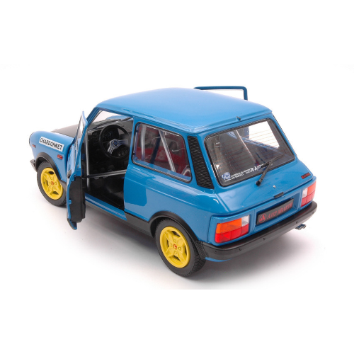 AUTOBIANCHI A112 MK5 ABARTH CHARDONNET RALLY SET 1980 1:18 Solido Auto Rally Modellino