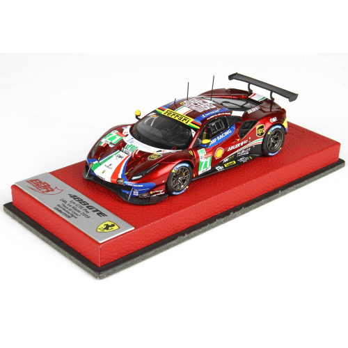 FERRARI 488 GTE AF CORSE N.71 LE MANS 2019 BIRD-MOLINA-RIGON 1:43 Looksmart Auto Competizione Modellino