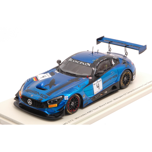 MERCEDES GT3 N.4 ENDURANCE CUP CH.2018 BUURMAN-ENGEL-STOLZ 1:43 Spark Model Auto Competizione Modellino