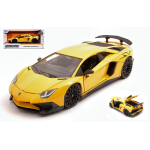LAMBORGHINI AVENTADOR SV 2017 YELLOW 1:24 Jada Toys Tuning Modellino