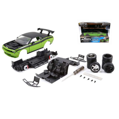 LETTY'S DODGE CHALLENGER SRT8 OFF ROAD FAST & FURIOUS 7 METAL KIT 1:24 Jada Toys Movie Modellino