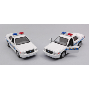 FORD CROWN VICTORIA POLICE INTERCEPTOR cm 12,5 Kinsmart Modellismo Giocattolo Modellino