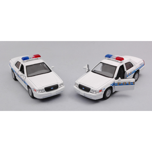 FORD CROWN VICTORIA POLICE INTERCEPTOR cm 12,5 Kinsmart Modellismo Giocattolo Modellino