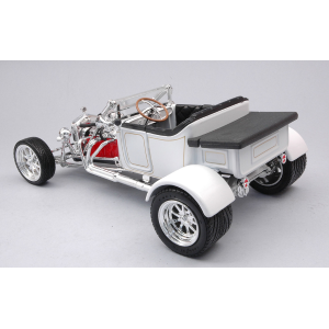 FORD T-BUCKET ROADSTER STREET ROAD VERSION 1923 WHITE 1:18 Yat Ming Auto Stradali Modellino