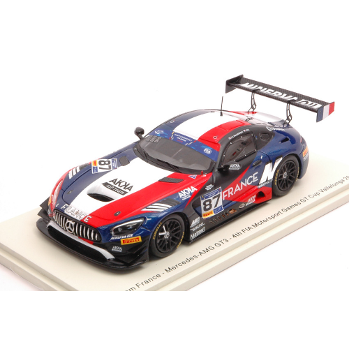 MERCEDES GT3 N.87 FIA GT VALLELUNGA 2019 J.BEAUBELIQUE-J.PLA 1:43 Spark Model Auto Competizione Modellino