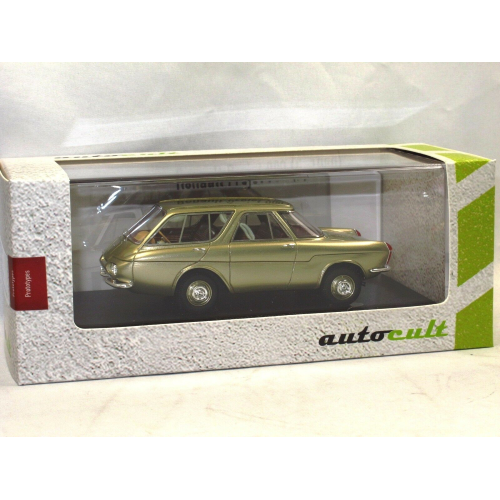 RENAULT PROJET 900 1959 METALLIC GOLD 1:43 Autocult Auto Stradali Modellino