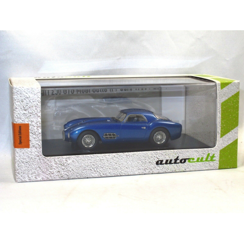 FERRARI 250 GTO MOAL GATTO 1957 METALLIC BLUE 1:43 Autocult Auto Stradali Modellino