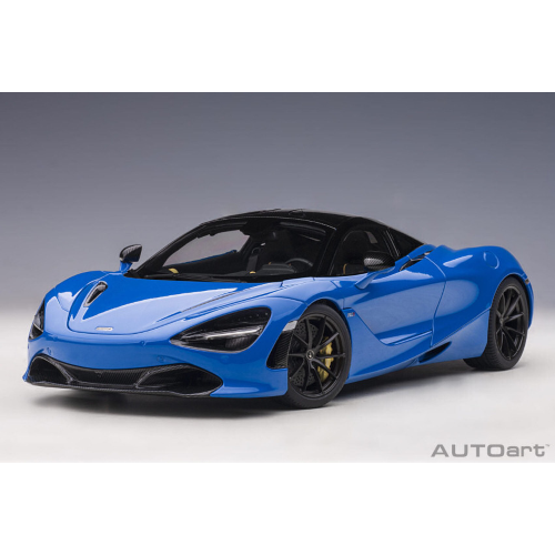 MC LAREN 720S 2017 METALLIC BLUE 1:18 AutoArt Auto Stradali Modellino