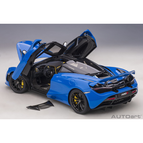 MC LAREN 720S 2017 METALLIC BLUE 1:18 AutoArt Auto Stradali Modellino
