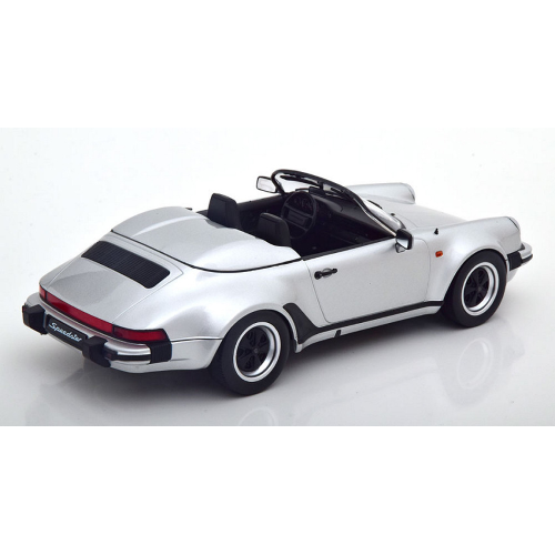 PORSCHE 911 SPEEDSTER 1989 SILVER 1:18 KK Scale Auto Stradali Modellino