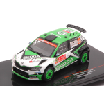 SKODA FABIA R5 EVO N.23 RALLY PORTUGAL 2019 ROVANPERA/HALTTUNEN 1:43 Ixo Model Auto Rally Modellino